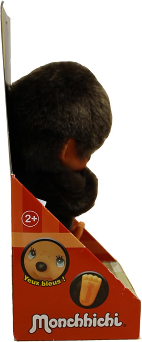 BANDAI - Monchhichi - Kuscheltier Monchhichi Original - Ikonisches Affenkuscheltier der 80er Jahre,