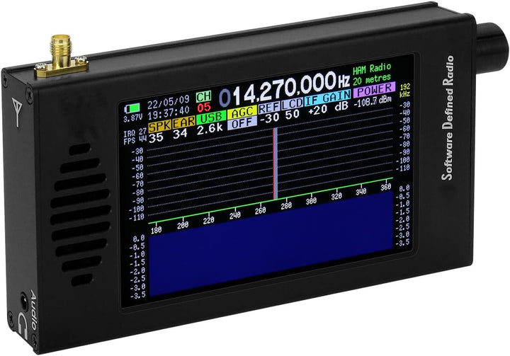 HamGeek DSP SDR Radio Empfänger 100KHz zu 149MHz DSP Digital Demodulation CW/AM/SSB/FM/WFM Tragbarer