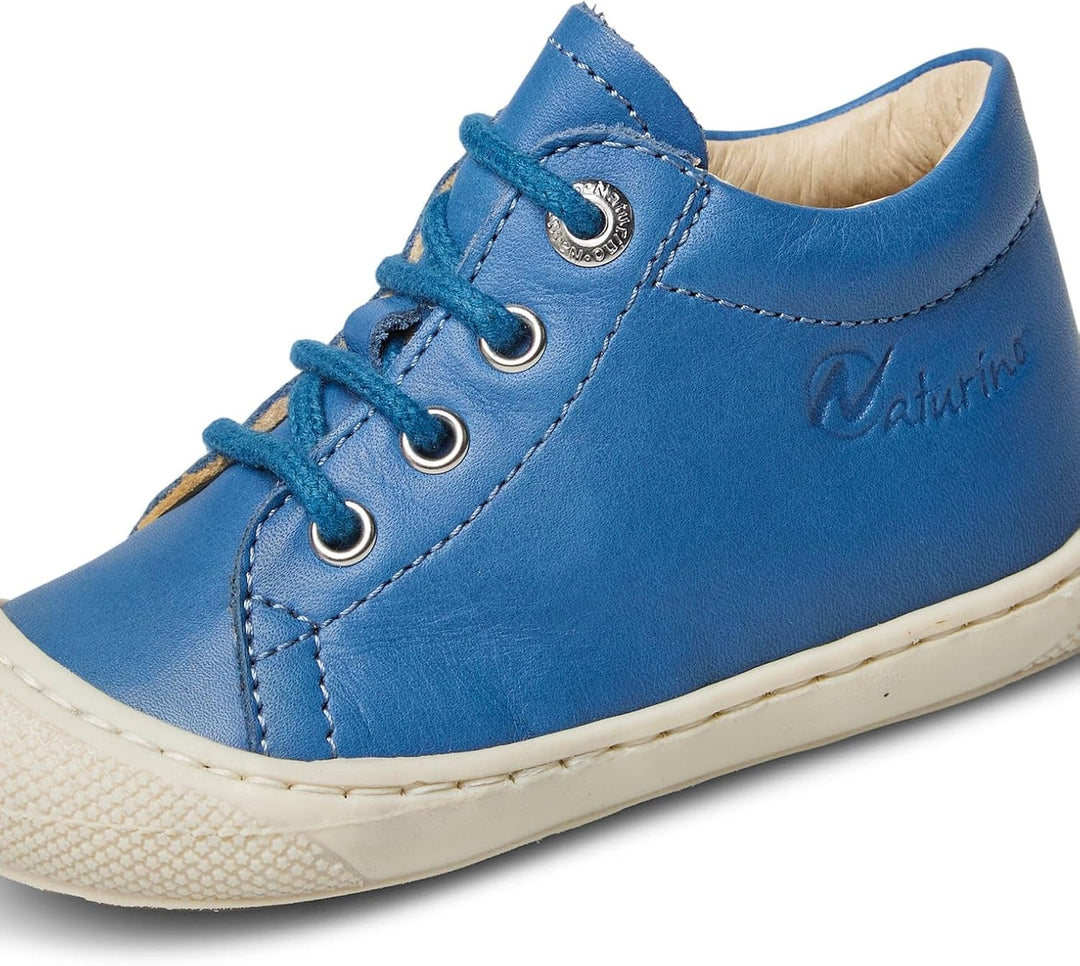 Naturino COCOON-Lauflernschuh aus Nappaleder-Blau 18 EU Hellblau, 18 EU Hellblau