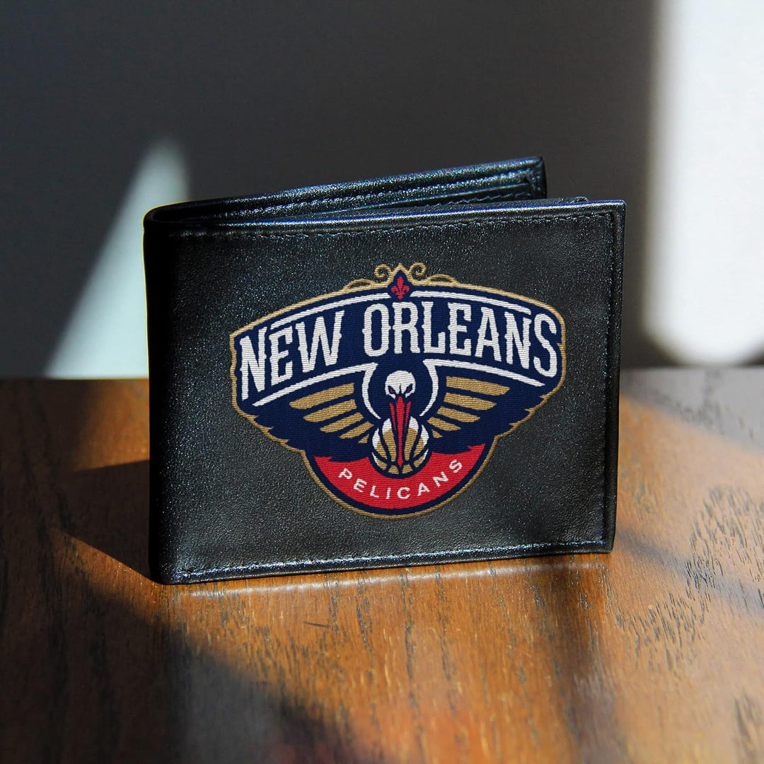 Rico Industries NFL Embroidered Leather Billfold Wallet San Francisco 49ers, San Francisco 49ers