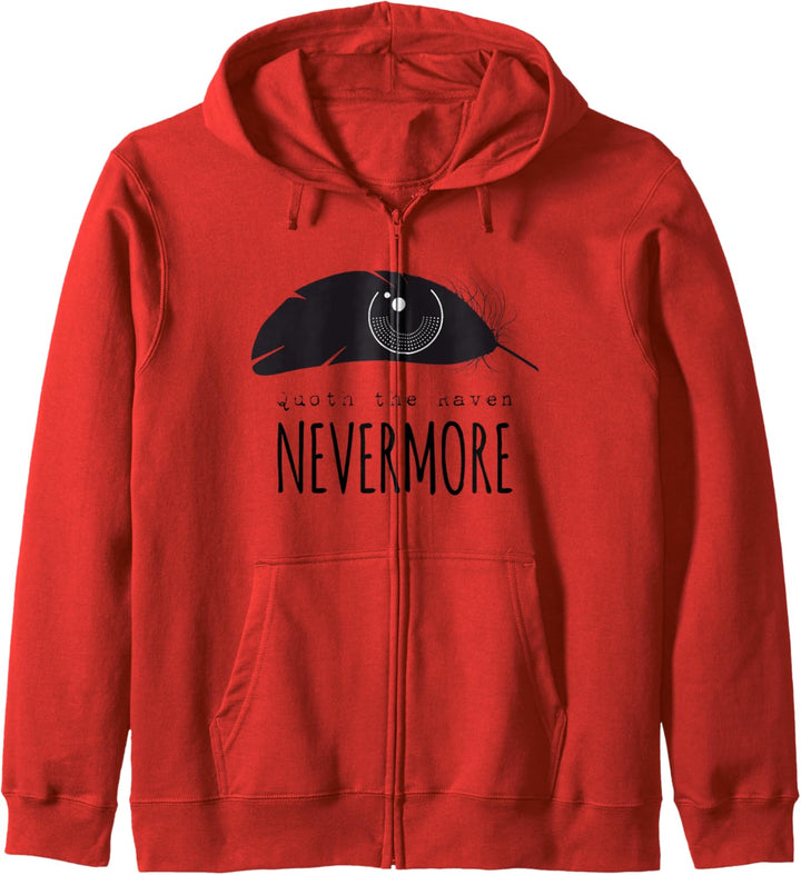 Edgar Allan Poe Der Rabe Nevermore Kapuzenjacke