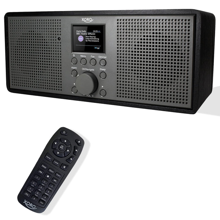 XORO DAB 700 IR - WLAN Internet Radio mit UKW und DAB+, Spotify Connect, Bluetooth, USB Mediaplayer,