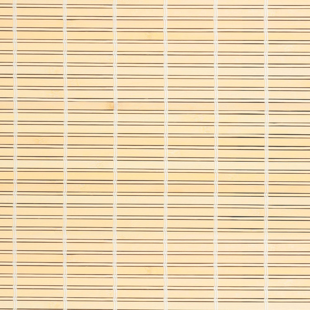 Liedeco Rollo Holz mit Seitenzug, Holzrollo für Fenster und Tür Natur B 140 cm x L 170 cm Natur 140