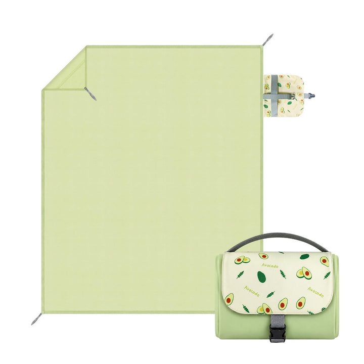 Picknickdecke, Wasserdicht Waschbare Stranddecke, Strandmatte, Sandfeste Stranddecke, Tragbare Stran
