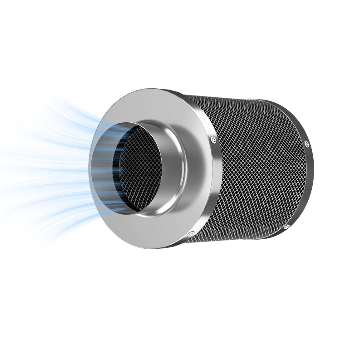 Aktivkohlefilter 100mm×100mm Mit Hochwertiger Aktivkohle Geruchsneutralisation, Luftreiniger für Roh