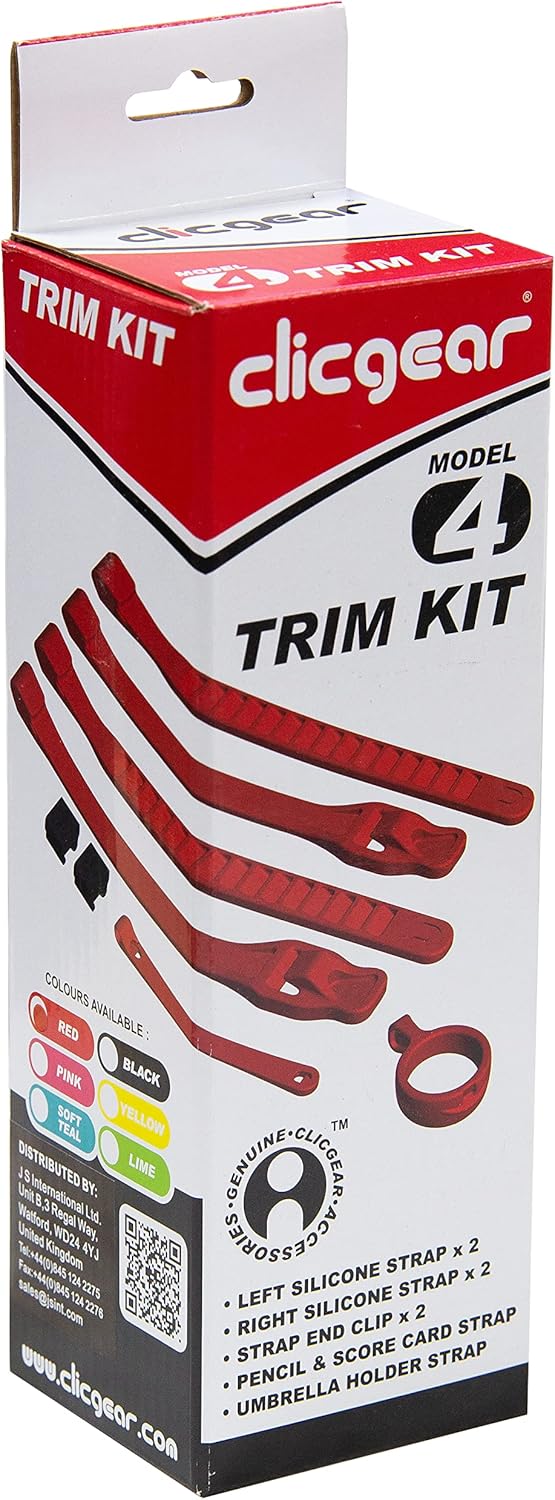 Clicgear Unisex 4.0/6.0 – CLICGEAR 4 0 6 TRIM KIT ROT, ROT, Einheitsgrösse
