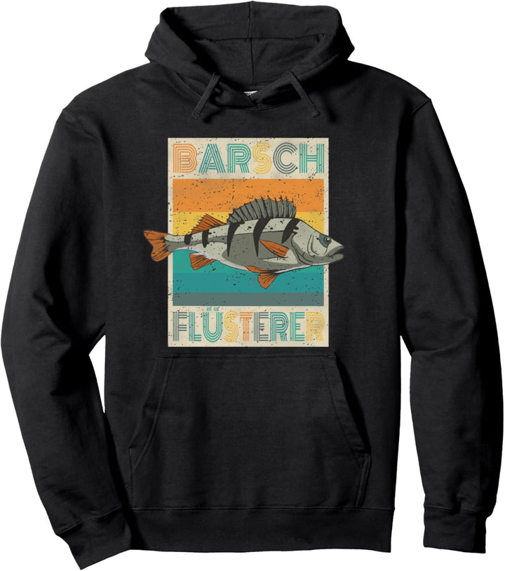 Barsch Flüsterer Das Raubfisch Angler Geschenk Pullover Hoodie