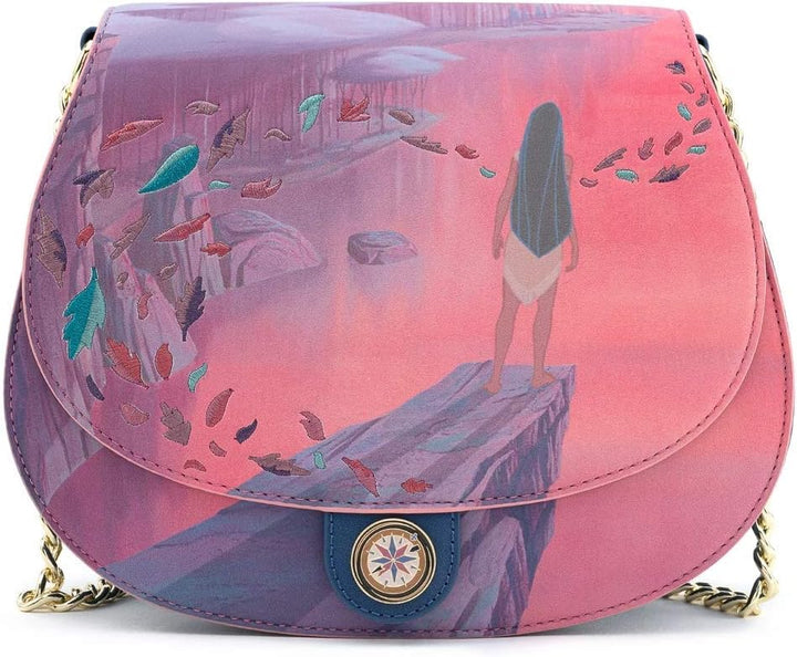 Loungefly Pocahontas Colors of the Wind Crossbody Bag