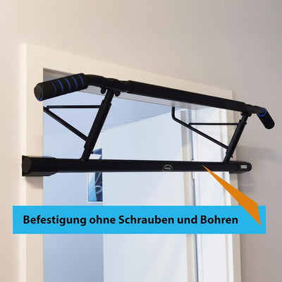 Multi-Türreck Pull-Up-Bar 3in1 universal Trainingsgerät Klimmzugstange Oberkörpertrainer Liegestützh