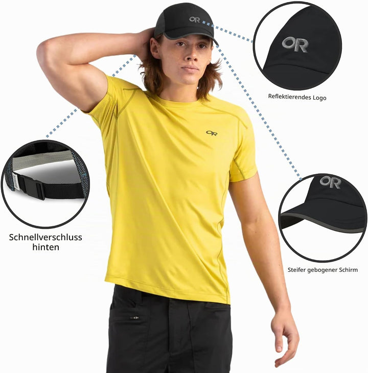 Outdoor Research Erwachsene (Unisex) Verschluss Swift Cap Einheitsgrösse Cenote Reflective, Einheits