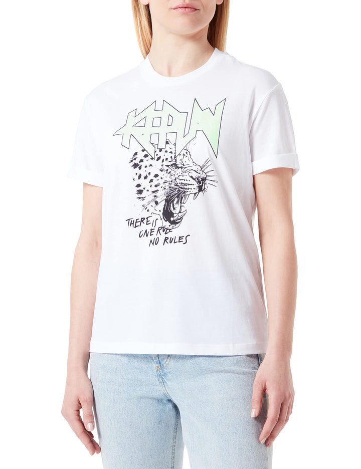 Replay Damen T-Shirt S 001 White, S 001 White
