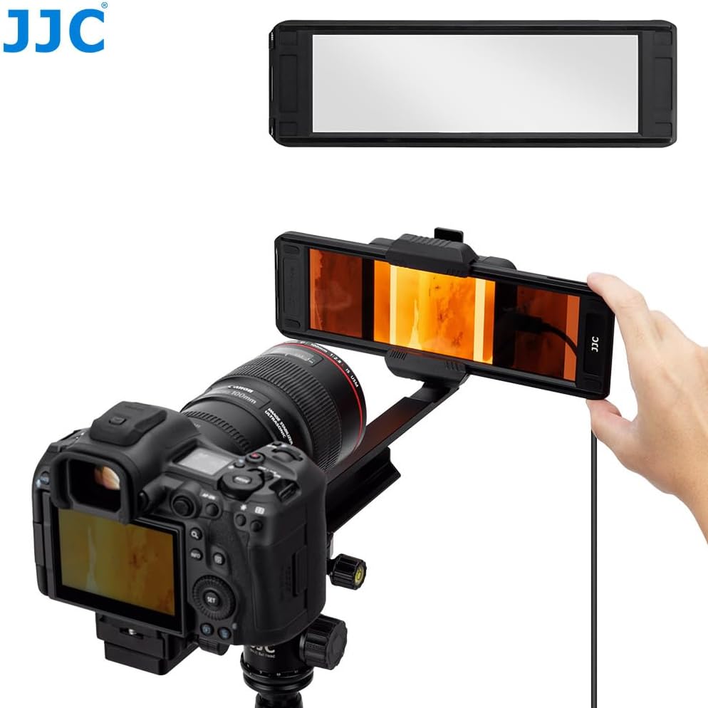 JJC 35 mm und 120 Film-Digitizer-Adapter, Film-Negativ-Scanner mit LED-Hintergrundbeleuchtung, 135 (