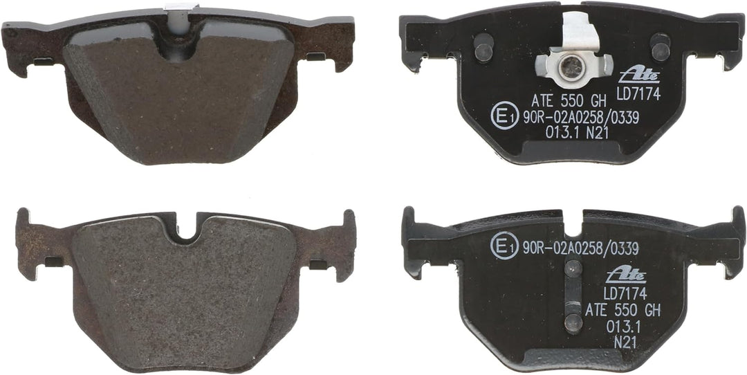 ATE 13.0470-7174.2 Bremsbelagsatz, Scheibenbremse