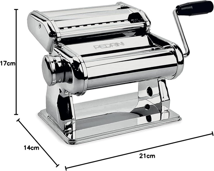 PEDRINI 04GD187 Pasta Machine, Steel