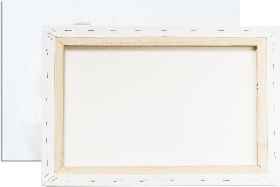 deyoli schneeweisses Kätzchen Format: 80x60 als Leinwandbild, Motiv fertig gerahmt auf Echtholzrahme