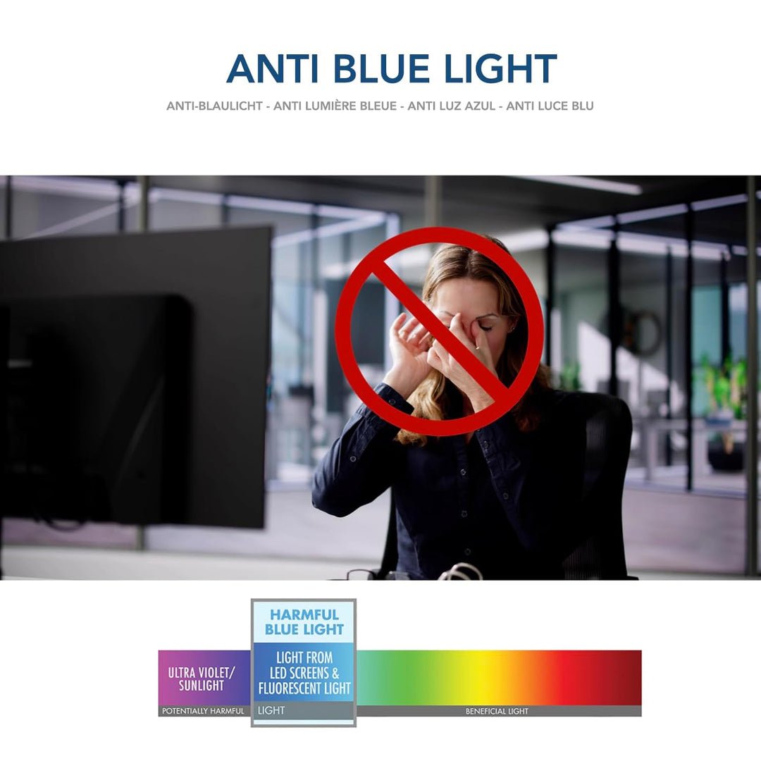 Zolda Sichtschutzfilter für Monitor - Blickschutzfilter, Sichtschutz, Anti-Blaulicht, Schutzfolie. S
