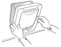 SureFlap Mikrochipgesteuerte Katzenklappe