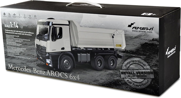 Amewi 22413 Arocs 1:18 Elektro RC Modell-LKW RtR Inkl. Akku und Ladegeraet