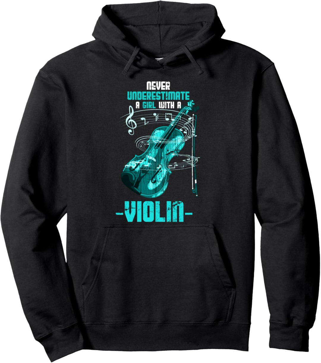 Orchester Musiker Violinist Geschenk Violine Mädchen Pullover Hoodie