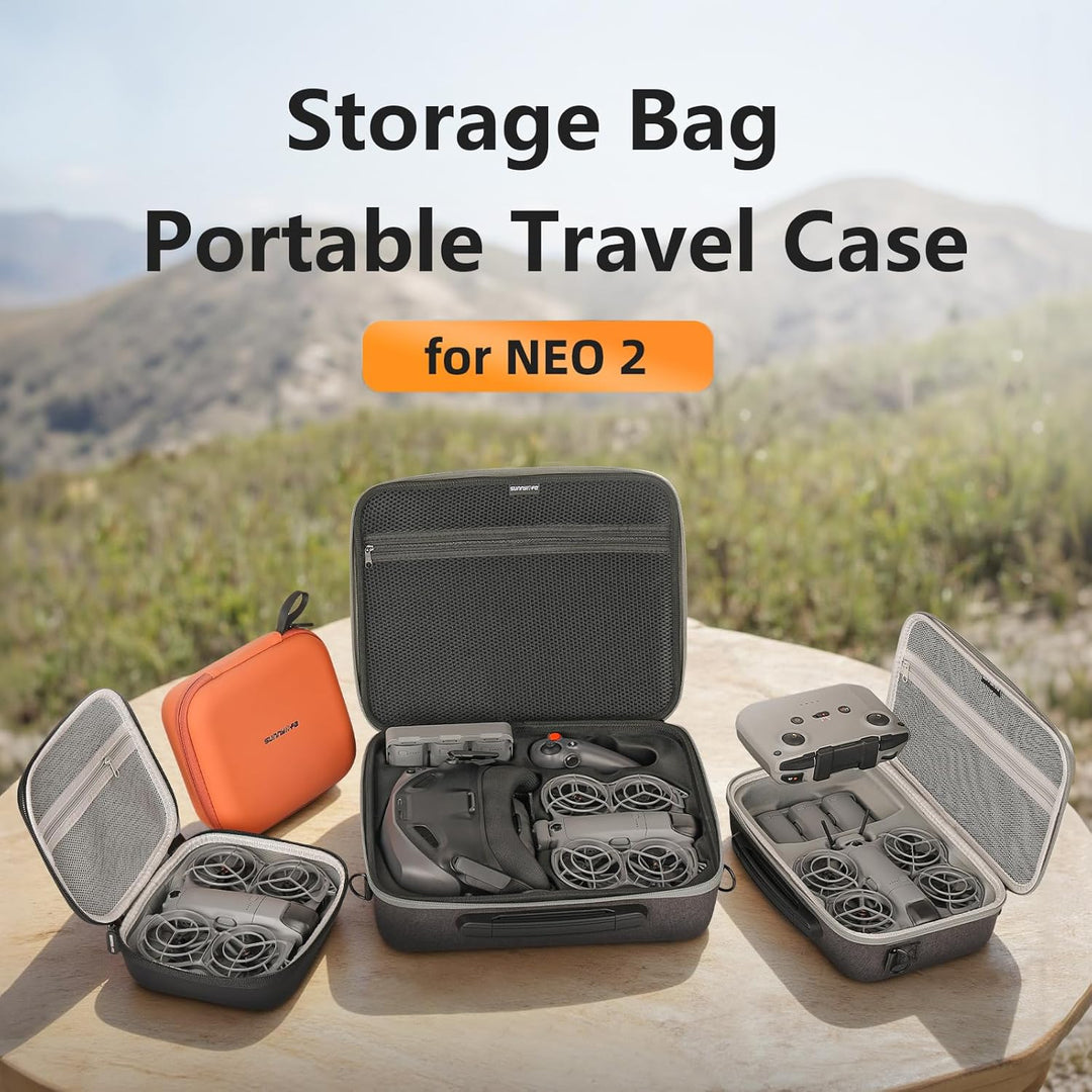 ZJRXM Tasche für DJI Neo 2 und Goggles N3, Tragbare Reisetasche, Aufbewahrungs Tragetasche für DJI N