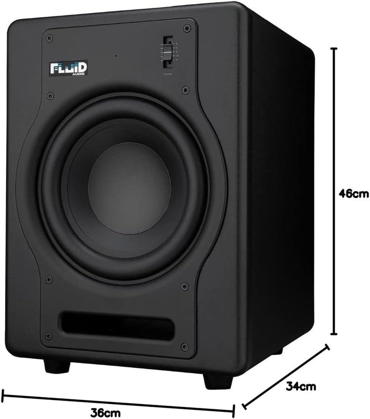 Fluid Audio F8S (Stück) Aktiver Studio-Subwoofer | NEU