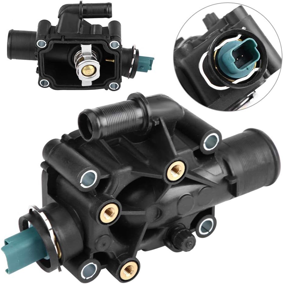 Thermostatgehäuse, Motorkühlmittel Thermostatgehäuse Ersatz für 206 207 207 CCGRAND RAID PARTNER für