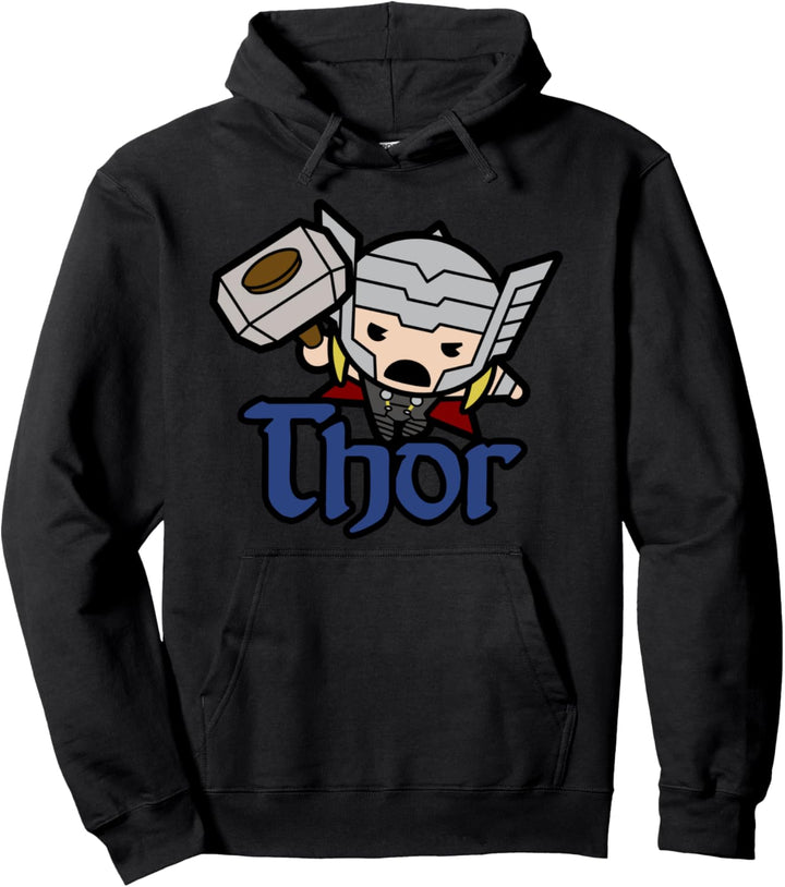 Marvel Thor The Mighty Kawaii Cute Jump Pullover Hoodie