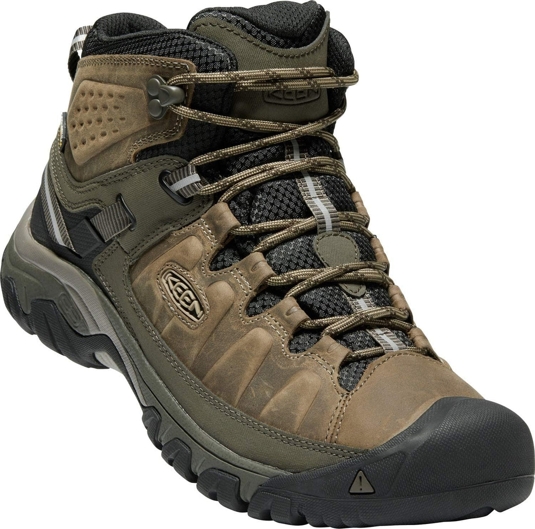 KEEN Herren Targhee III MID Wasserabweisend Wanderstiefel 39.5 EU Bungee Seil Schwarz, 39.5 EU Bunge