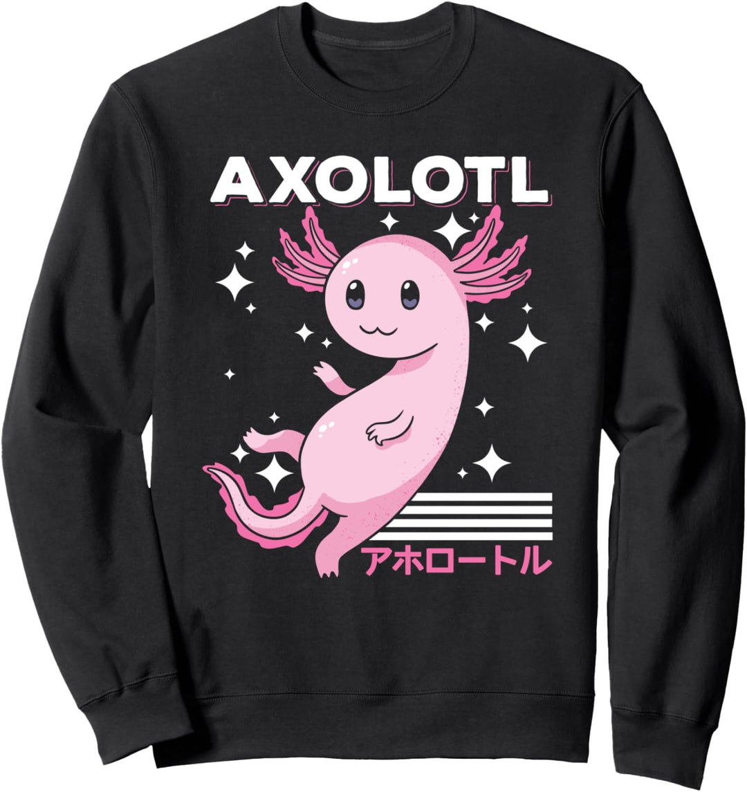 Axolotl Japanese Aesthetic Clothes Japan Kawaii Girl Sweatshirt