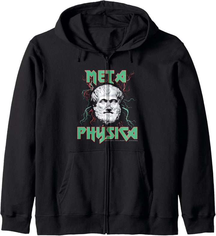 Metaphysica Aristoteles Metaphysik Vintage Philosophen Kapuzenjacke