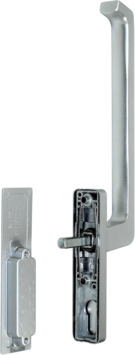 SN-TEC GU Schiebetür Drehgriff DIRIGENT 934/937 (9-29519 01B) mit Unterbau 6432, Links und Rechts ve