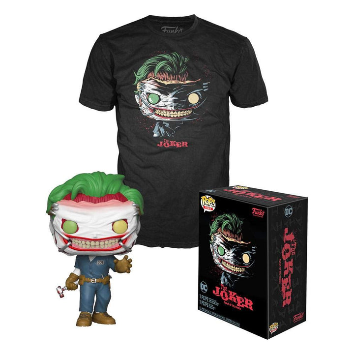 Funko - Pop & Tee DC Comics The Joker Exclusive M Action-Puppen, Mehrfarbig (135420)