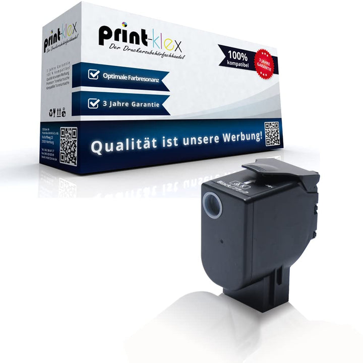 Print-Klex Austausch XXL Tonerkartusche kompatibel für Lexmark C 2325 Series C 2325 dw C 2425 Series