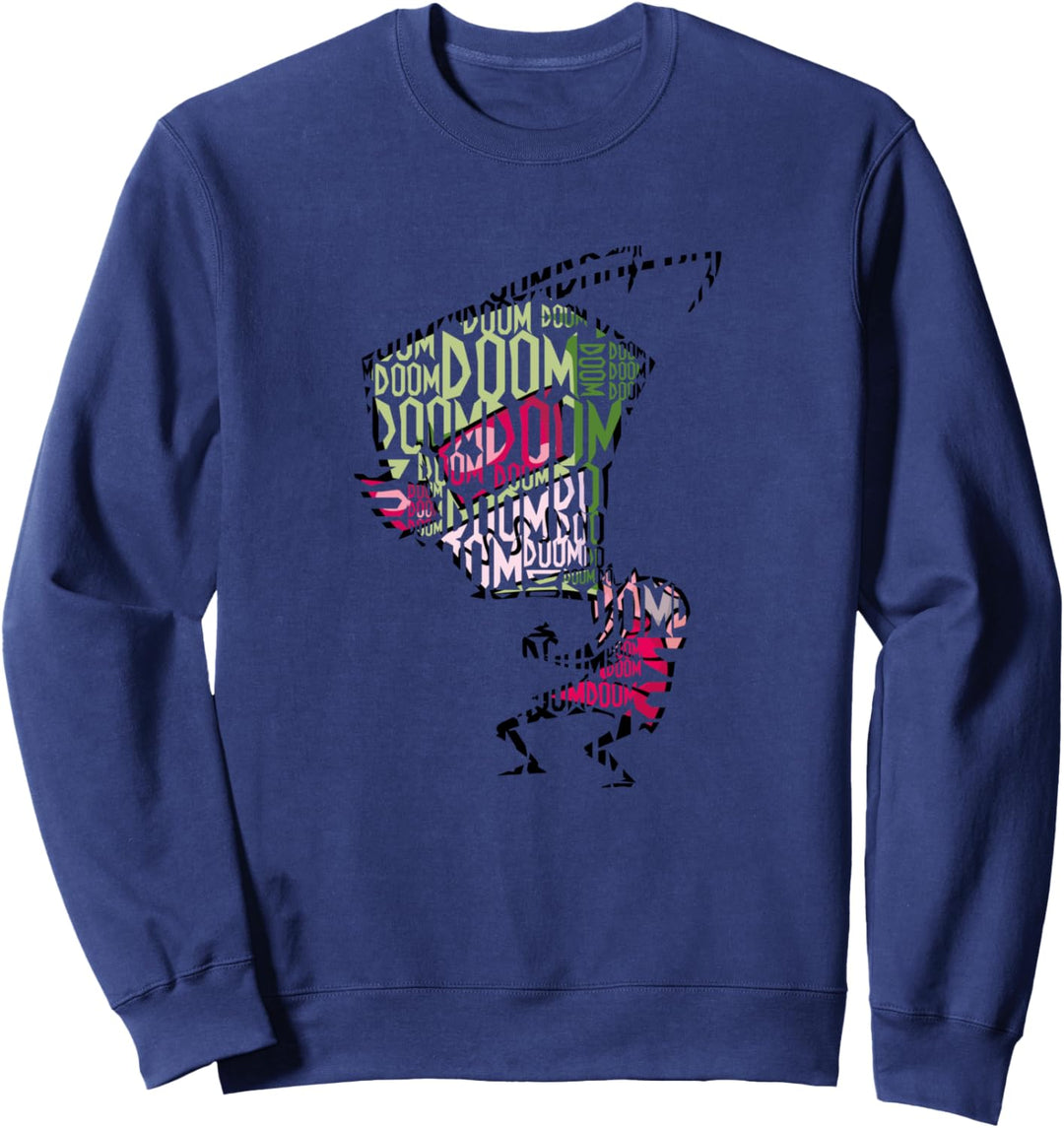 Invader Zim Doom Text Fill Sweatshirt