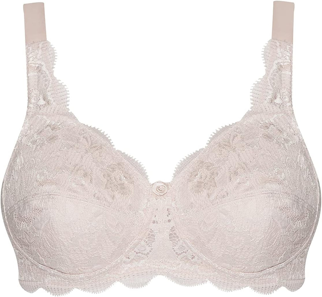 SUSA BH Damen ohne Bügel Latina I Damen-BHs mit genähten Cups & seitlichen Stützblenden I Dessous mi