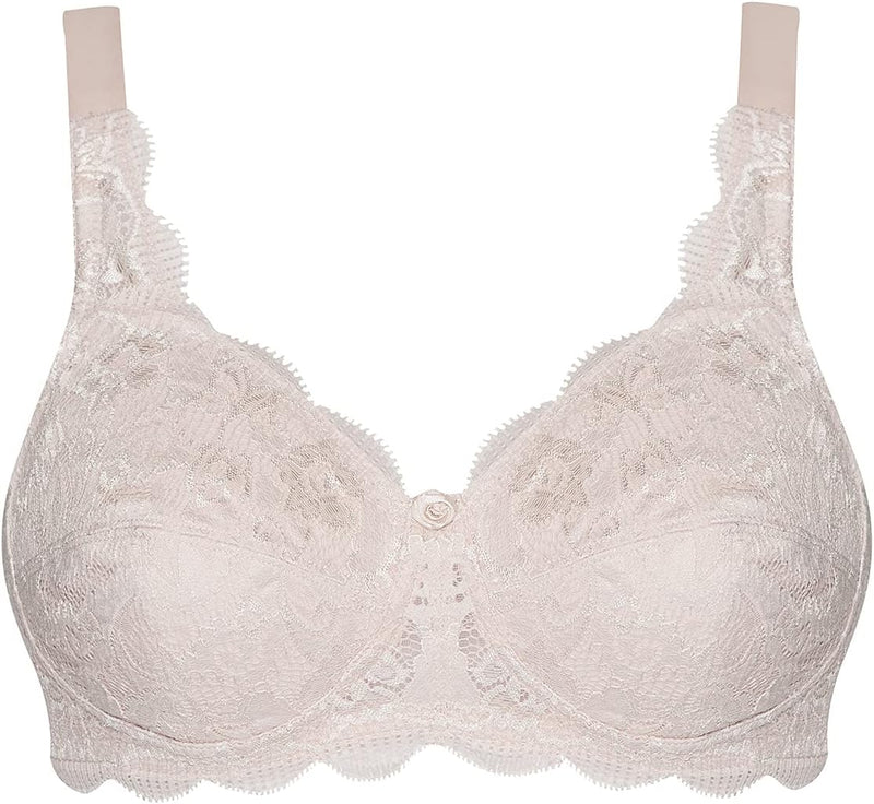 SUSA BH Damen ohne Bügel Latina I Damen-BHs mit genähten Cups & seitlichen Stützblenden I Dessous mi