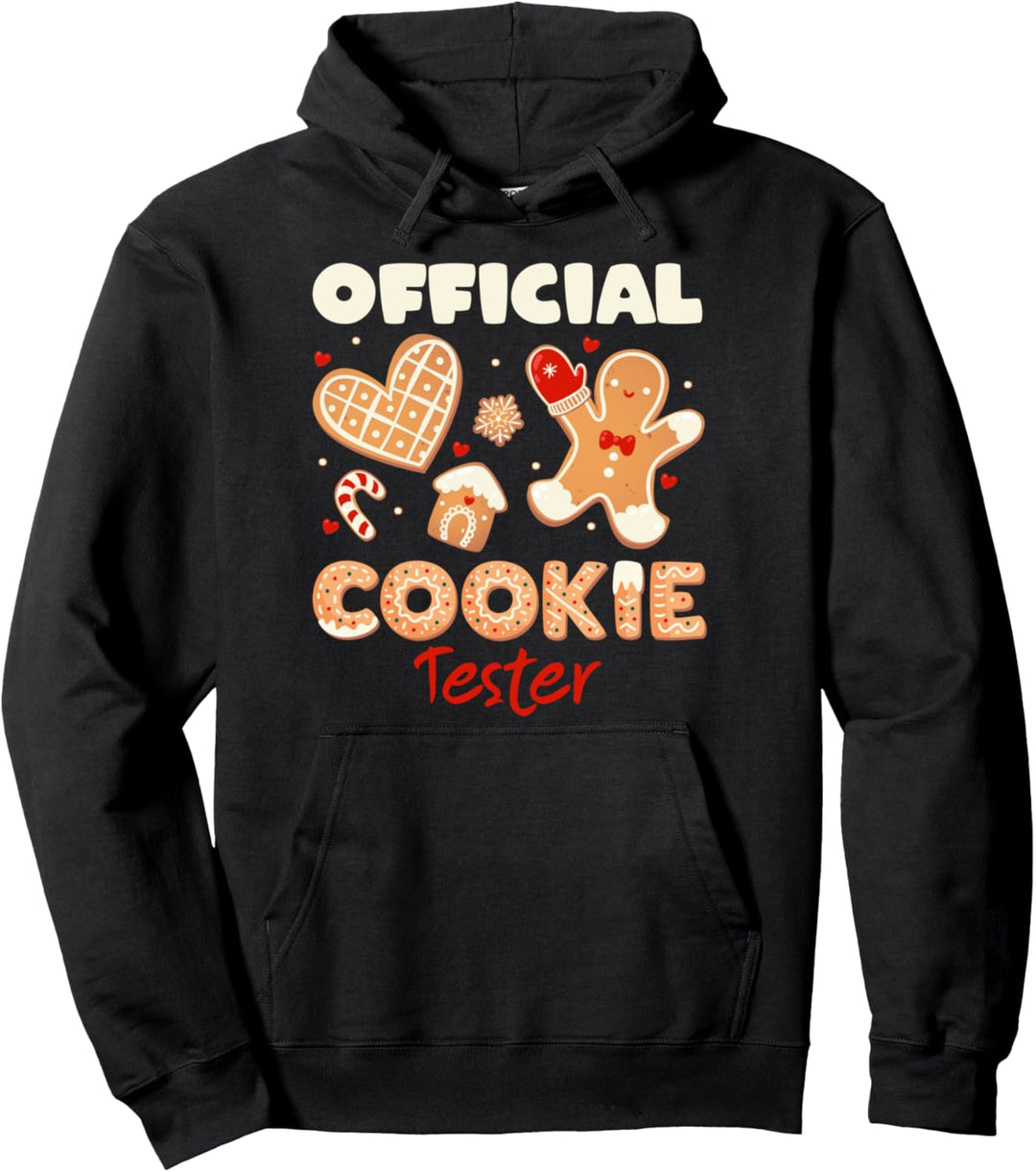 Official Cookie Tester Weihnachtshirt Backshirt Backen Pullover Hoodie