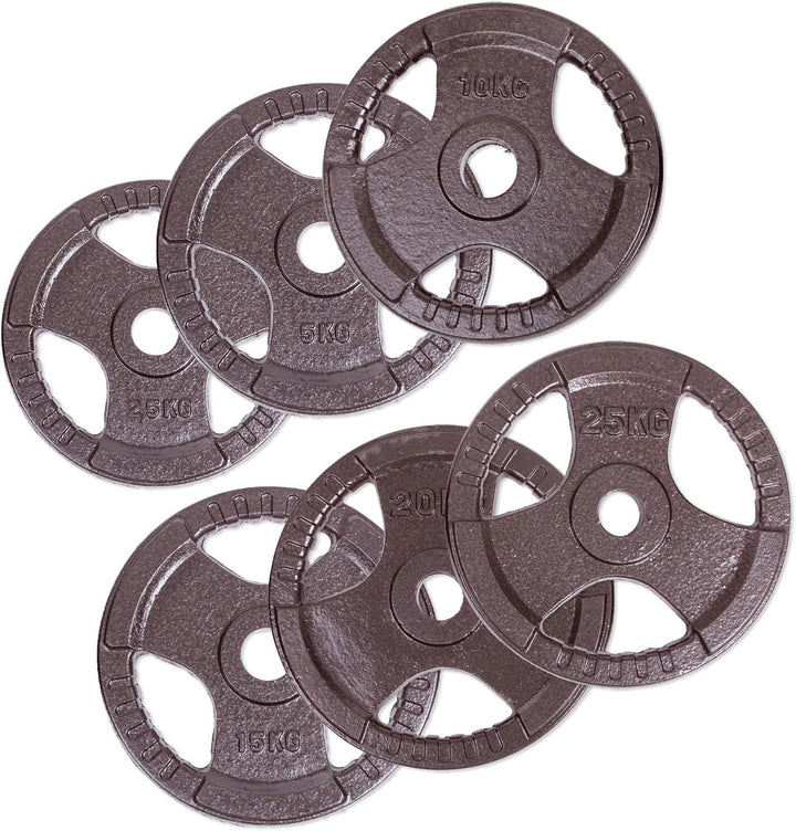 Sport-Thieme Wettkampf-Guss-Hantelscheibe | Hantelscheibe Gusseisen | 2,5kg - 25kg | 50mm Bohrung |