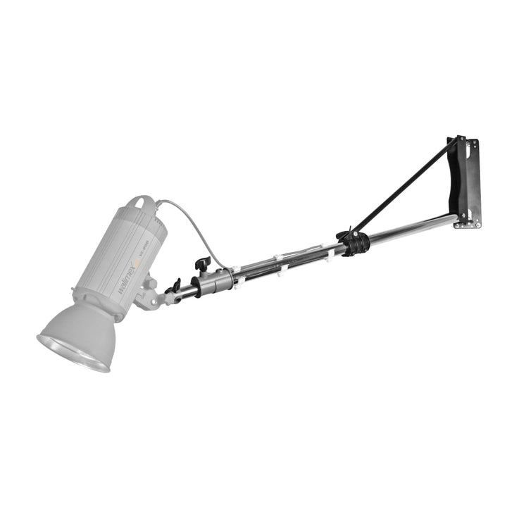 Walimex Pro Wand-Lampenstativ ohne Kurbel, ohne Kurbel