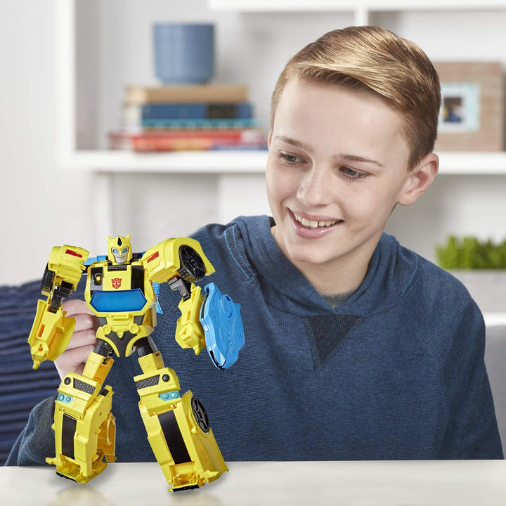 Transformers E8381 Bumblebee Cyberverse Adventures Battle Call Officer-Klasse Bumblebee, stimmenakti