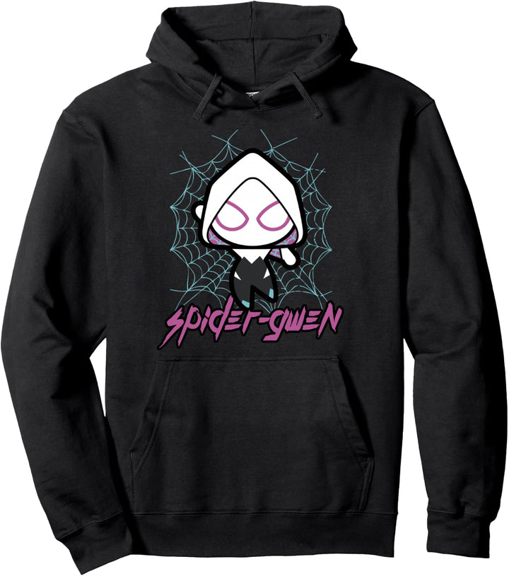 Marvel Spider-Gwen Cute Kawaii Epic Web Pullover Hoodie