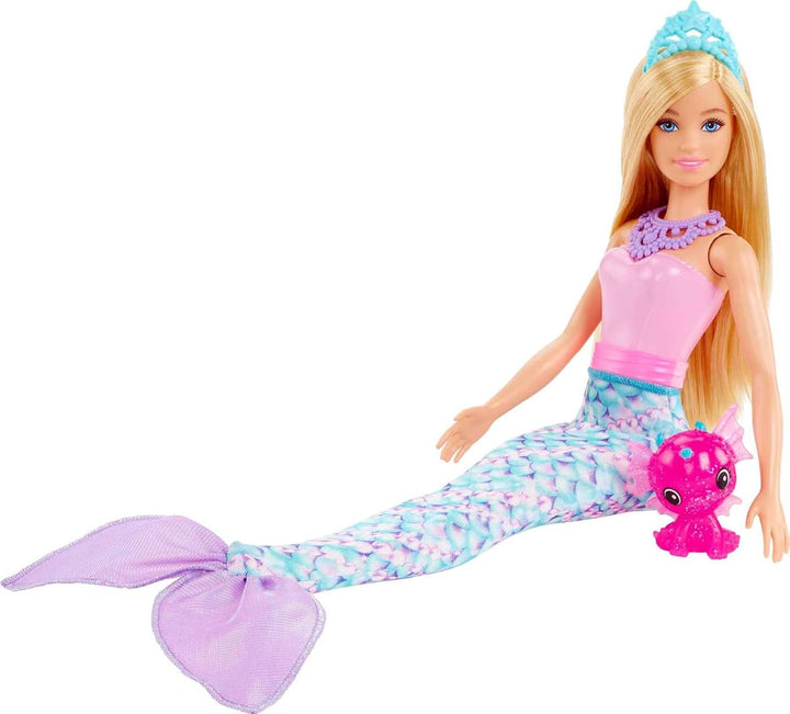 Barbie Dreamtopia Adventskalender Barbie-Puppe und 24 Geschenke einschliesslich märchenhafte Moden,