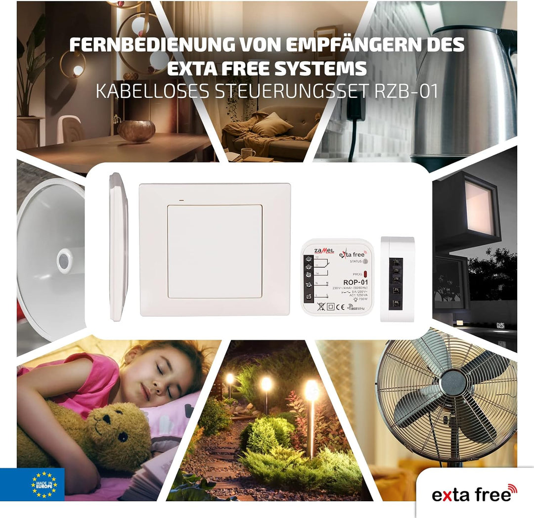 EXTA FREE RZB-01 Wireless- Steuerungsset - Beleuchtung