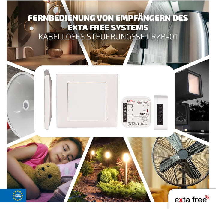 EXTA FREE RZB-01 Wireless- Steuerungsset - Beleuchtung