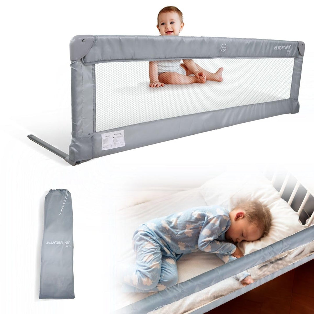 Mobiclinic® Kids, Rausfallschutz Bett, Dreamy, Reisebettgitter, Faltbar und tragbar, Leicht montierb