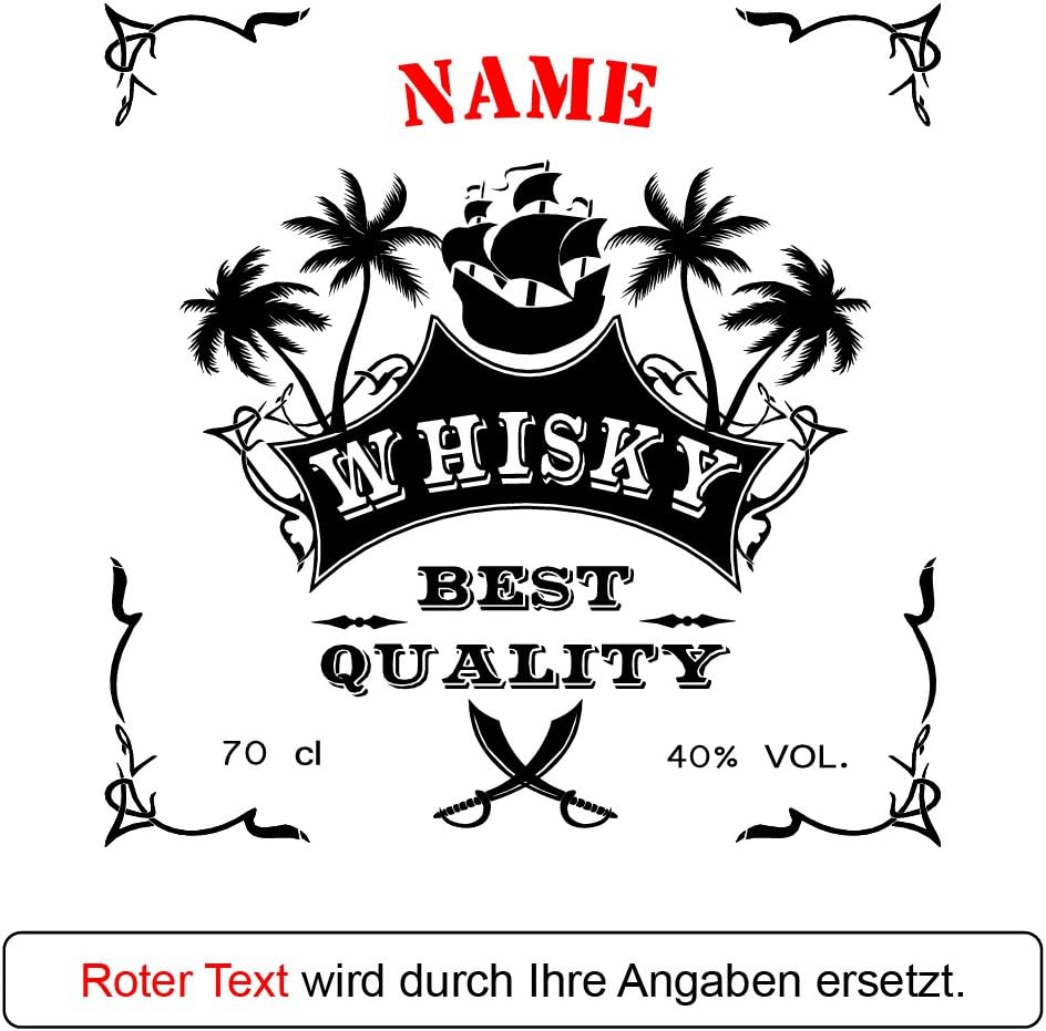 polar-effekt 7-TLG. Edelstahl Flachmann Geschenk-Set mit Personalisierte Gravur - Schnapsflasche 195