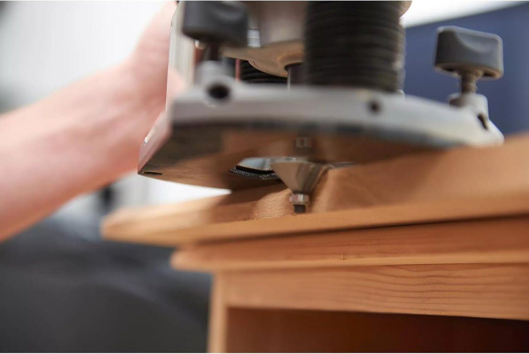 RYOBI RRT1600 – K – Oberfräse, 1600 W + 5 Fräsen
