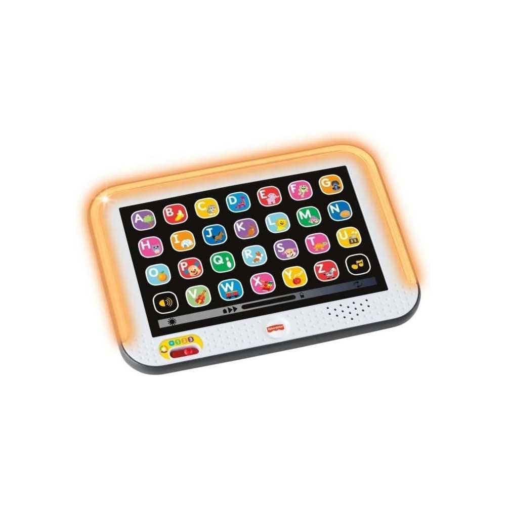 Fisher-Price Lernspass, Lernspielzeug für Kleinkinder, Smart Stages Tablet Computer-Attrappe mit Mus