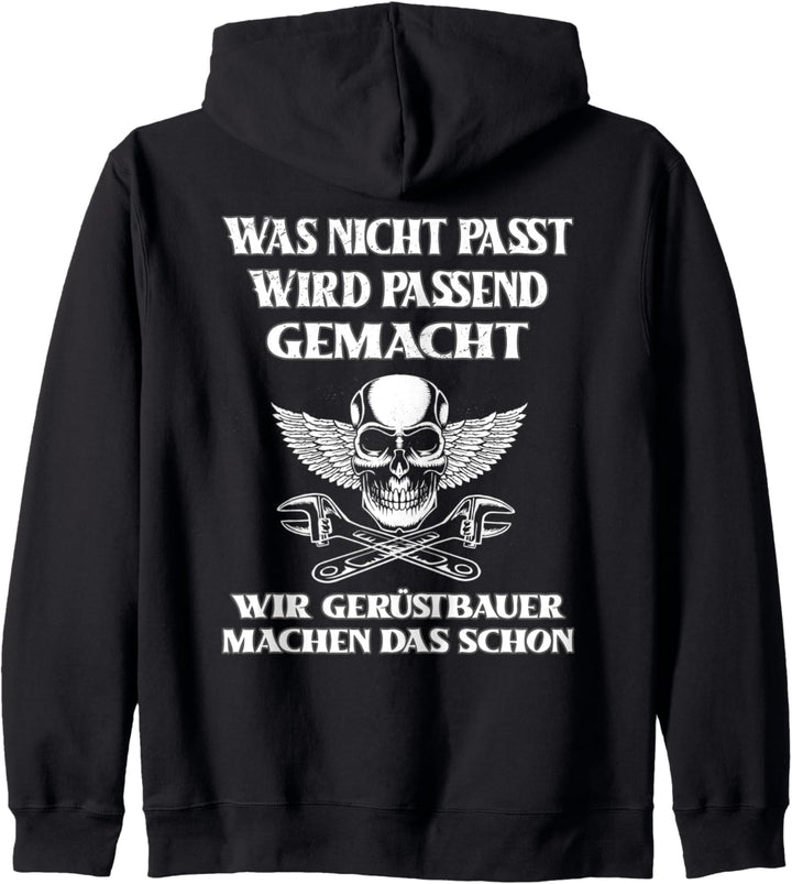 Für Gerüstbauer Handwerker Arbeit Heimwerker Bau Job Herren Kapuzenjacke