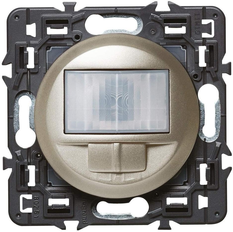 Legrand Céliane Lichtschalter, einfach, grau, 099514, 250 voltsV Doppelt Titan, Doppelt Titan